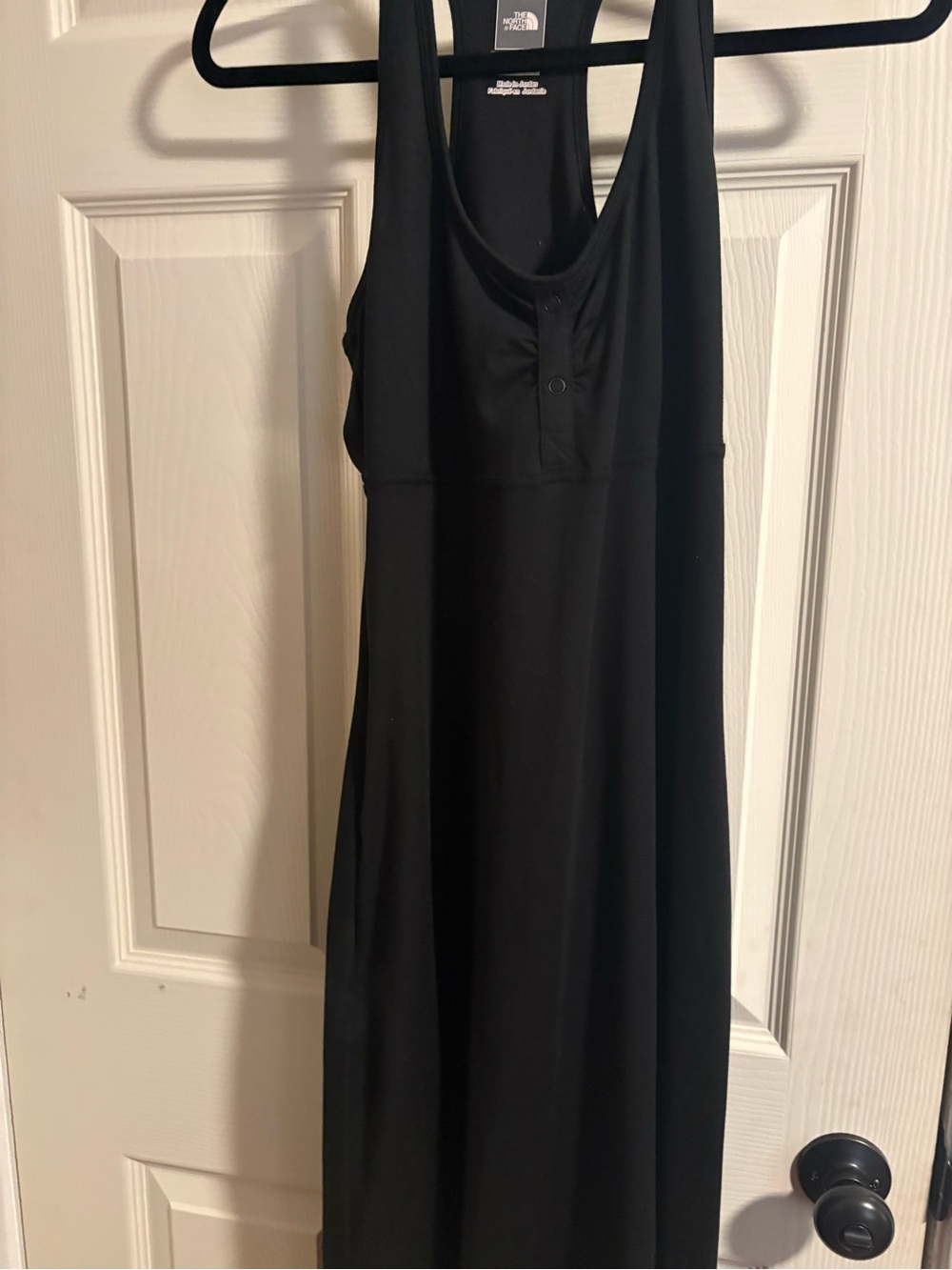 The North Face Black Sleeveless Racerback Maxi Dress